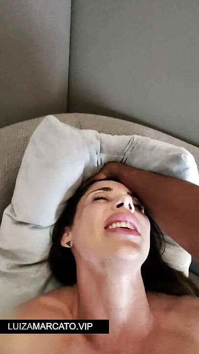 Rocket Powers' BBC Cumshot In The Mouth Of The Fit Latina Luiza Marcato