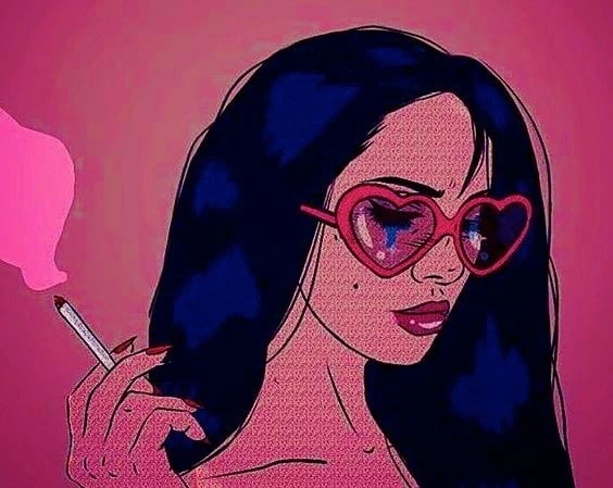 Shemale Smoker Fetish Delight