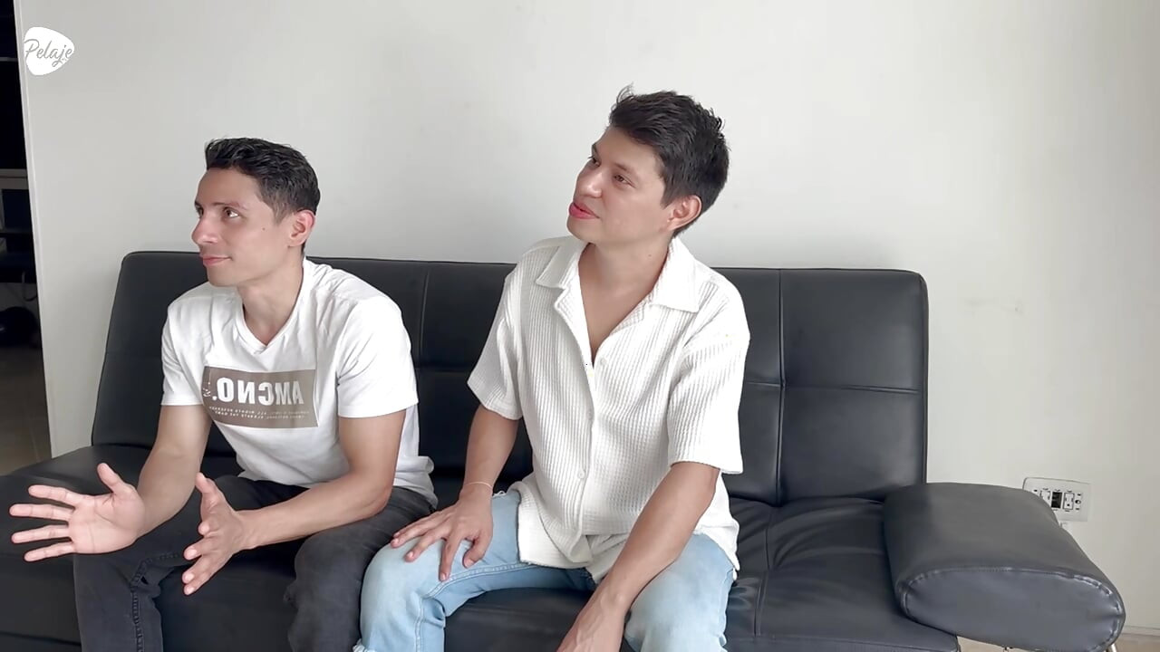 My first gay casting, I feel nervous and excited about what's to come and how he'll fuck me