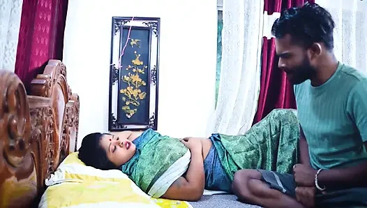Sauteli maa ka pair dabate dabate chod diya