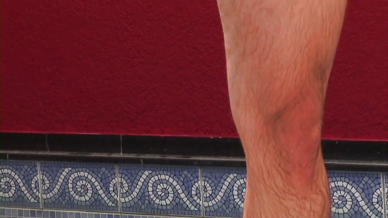 Hunk latino strokes dick solo