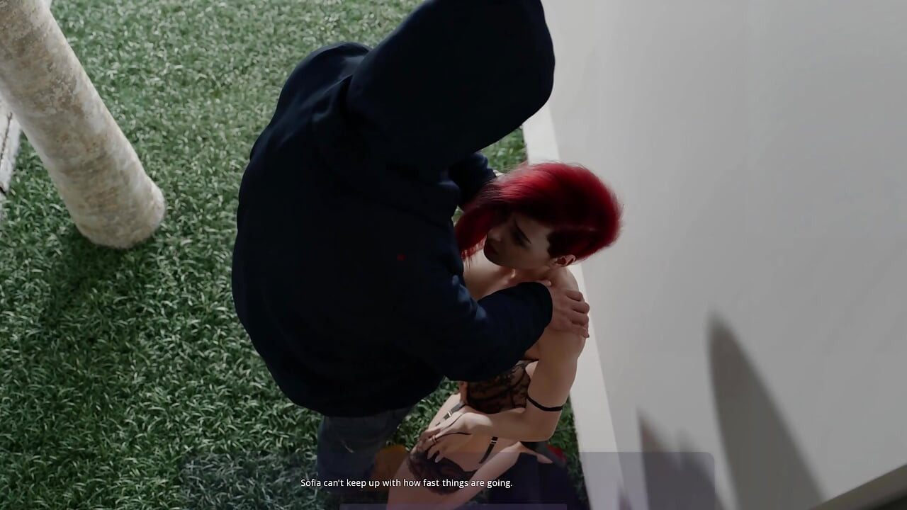 Tante seksi rambut merah dientot sama pria tua yang lagi sange berat