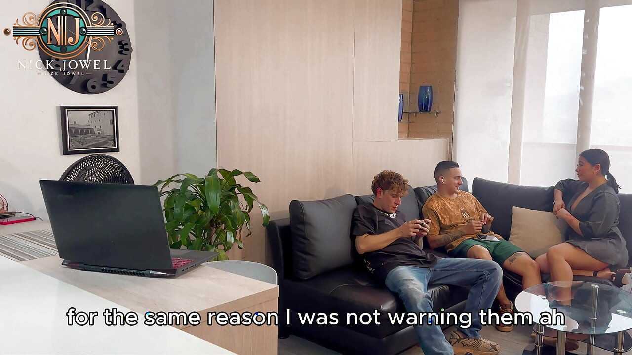 I Fuck My Friend's Wife While He Works on the Computer