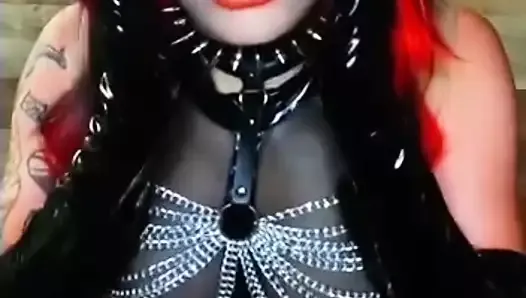 Goth Girl Female Mask