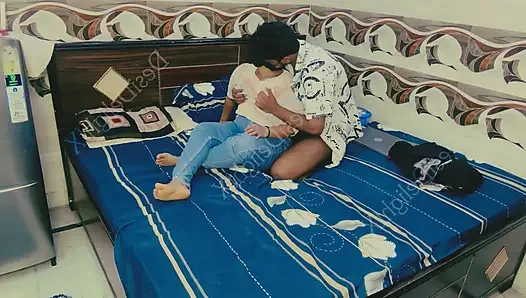 Desi Indian Bhabhi Hardcore Sex at Home Full Night Chudai