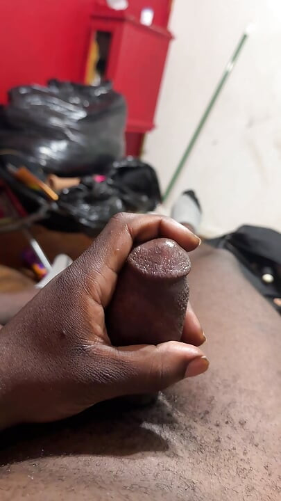 Got Super Horny While Cleaning My Room & Had To Stop So I Could Bust A Load Of Creamy Cum