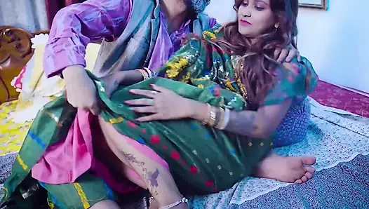Bete ke ghar pe nhi rahne par sasur ne meri jawani ki pyaas bujhai