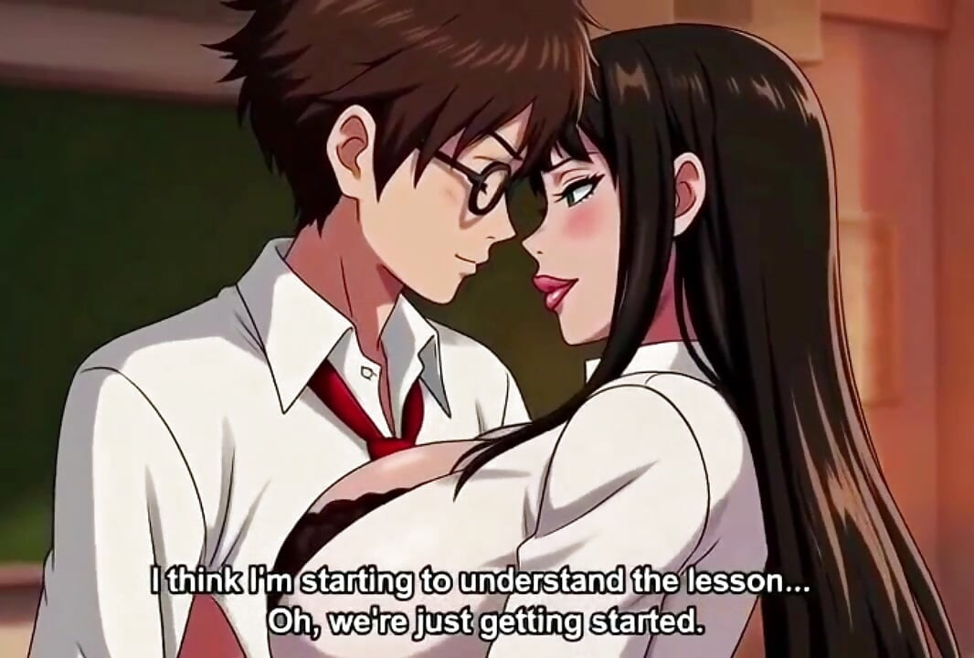 Hot sexy teacher give extra hot class to her student after class