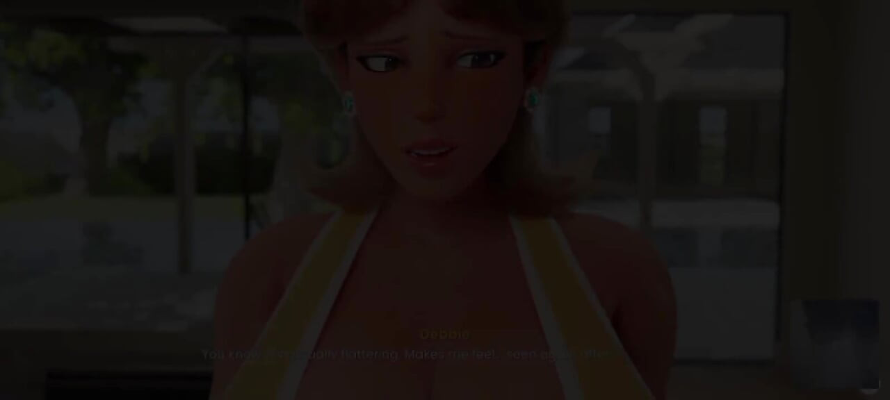 Step-mom Daisy From Mario Sees My Hard Dick and Offer Me to Suck It!!