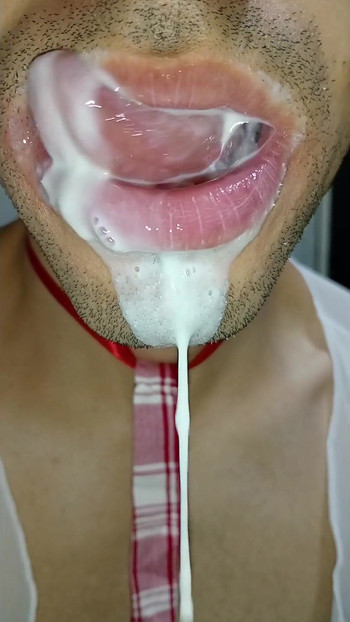 Epic moment from "Sloopy Deep Throat, Six Pack Big and Venozo, Submissive Penis"