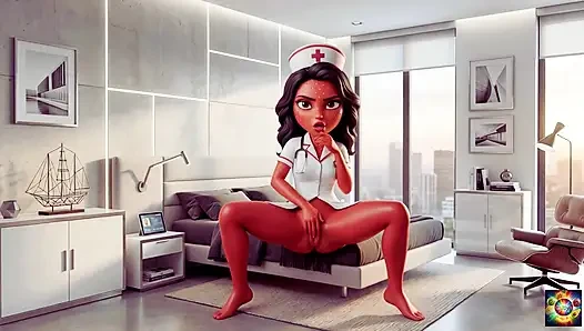 Hemşireyle gece geç saatlerde - ai hentai asmr