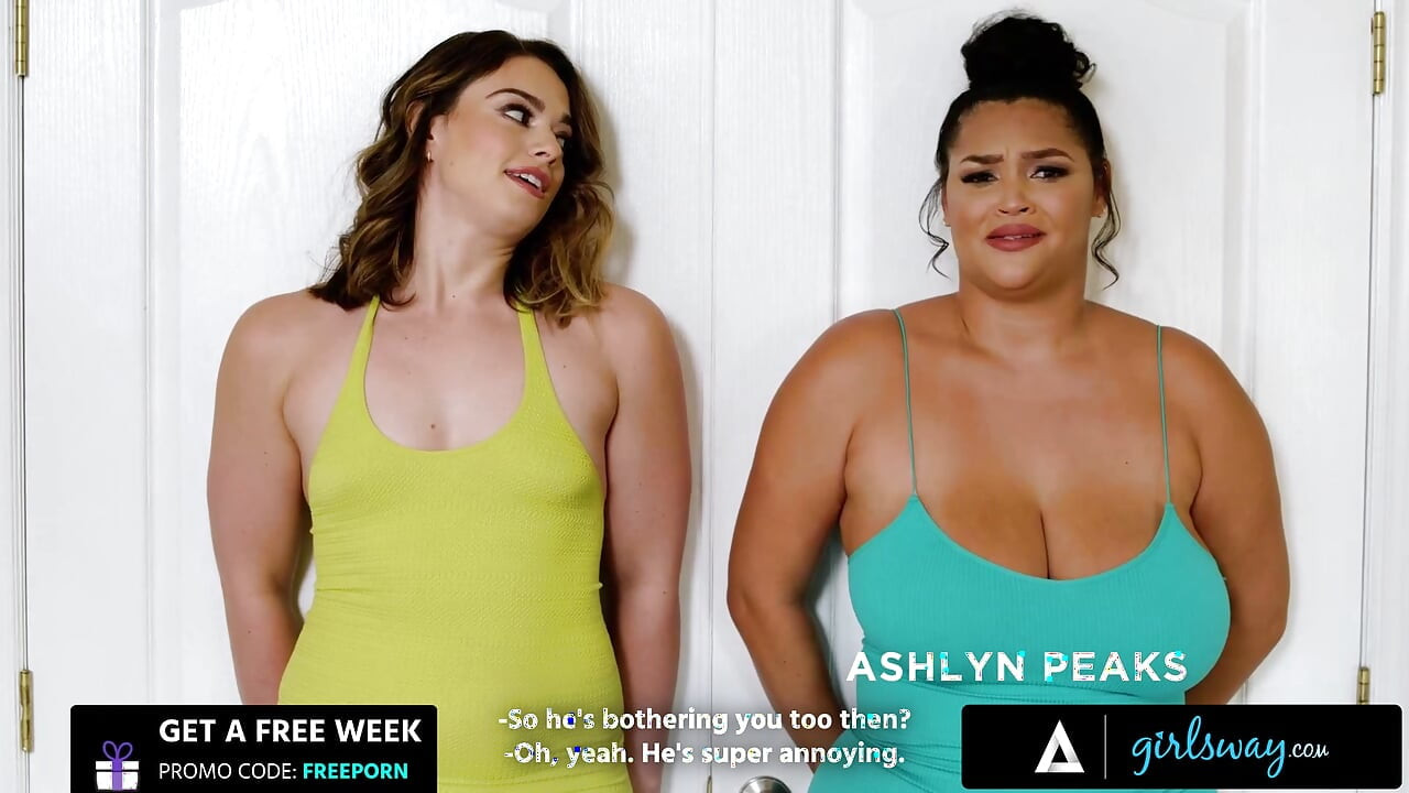 GIRLSWAY - Curvy Babes Sophia Burns & Ashlyn Peaks spotykają się podczas ukrywania i odkrywaj natychmiastową chemię