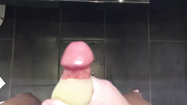 cumshot with broken tenga egg
