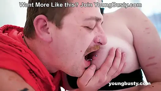 My Two Passions? Studying and Fucking at YoungBusty