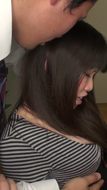 Japanese milf slut gives her cunt to her husband's coworker at dinner time! | Clip 3