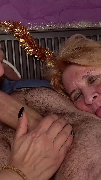 Rough Mature Christmas Anal Party Orgy