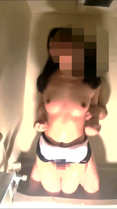 18yo Japanese Student School Swimsuit Thighjob Buttjob Creamy Deep Creampie