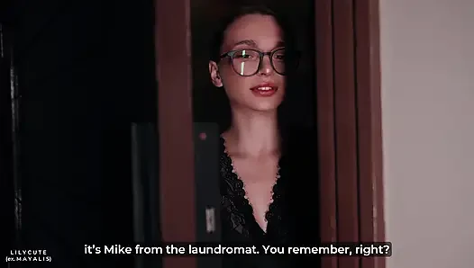 Hot Stranger Left Me Her Panties at the Laundromat and I Returned Them by Fucking Her