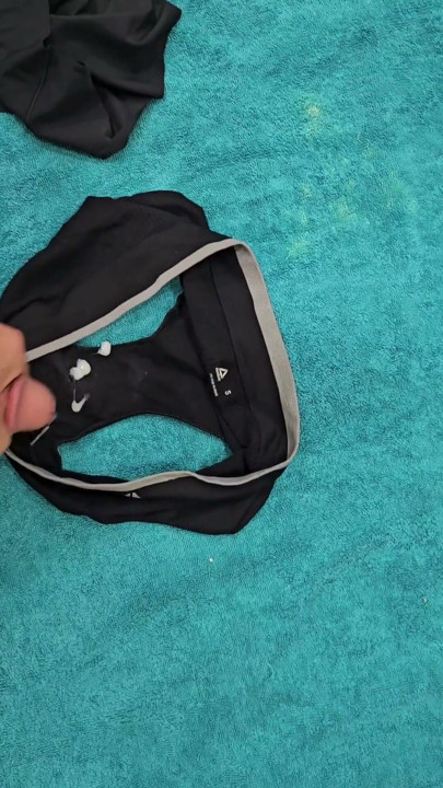 cum in two pairs of dirty panties | Clip 1