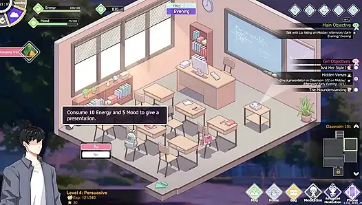 Happy student part 3! Washing machine sex!