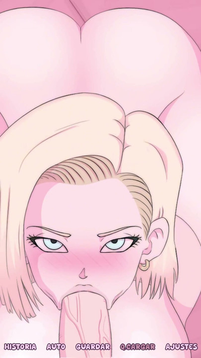 Interdimensional Desire - Fucking the Cute Pink Ass of Android 18 in front of her Husband | Clip 1