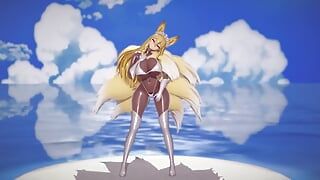 Mmd R-18 anime mädchen sexy tanzclip 172