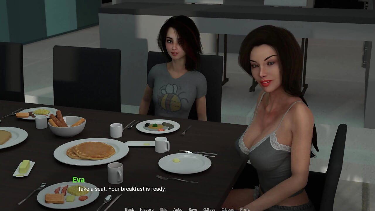 Away From Home 25 - Liam Rubs Nora do orgazmu Następnie pieprzy Evę i Lily