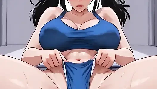 Yoga babes di studio (ai Generated)