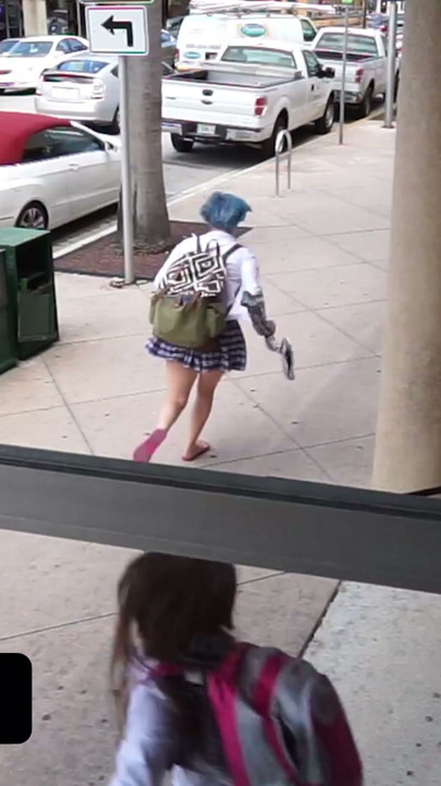 Hot Chick With Big Tits Gets Caught Stealing and Pays Pervy Guard With a Creampie | Clip 1
