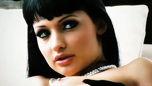 Aletta Ocean Keeps Her Gloves on as He Cums on Them After a Deep Fuck