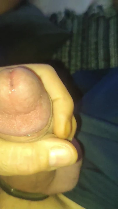 Touching myself a little