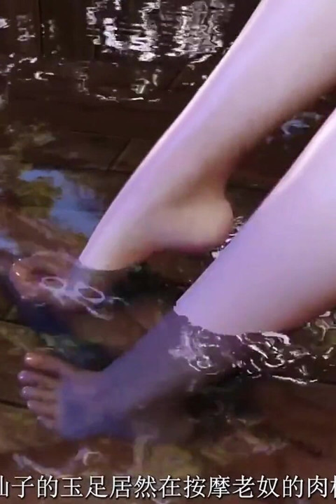Beauty Bigboobs Footjob - 3D Animation