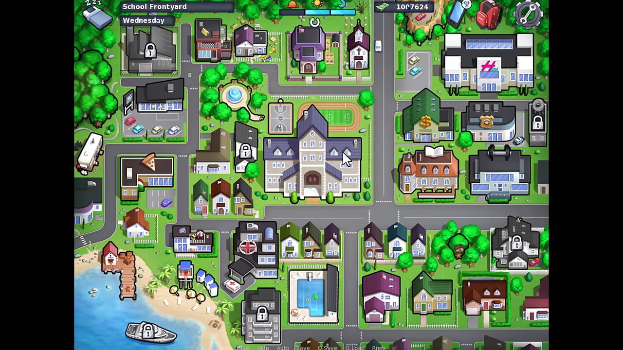 Summertime saga: I like to cum inside her.