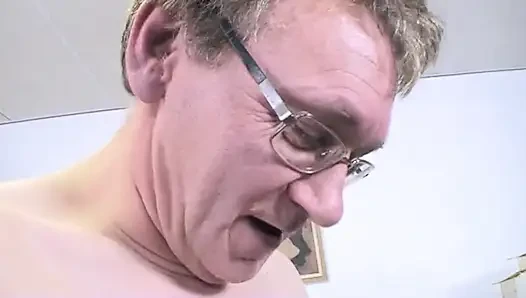 A naughty college girl is called back by the principal