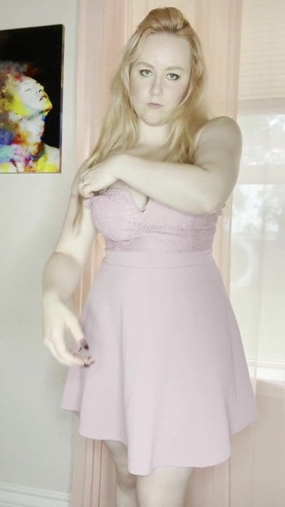Blonde ready for fun