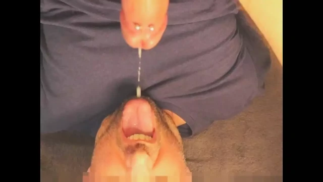 pumping & branding cock (with facial)
