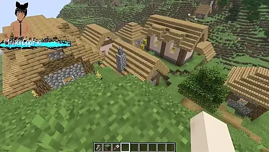 Minecraft mod Needs of Nature - Steve and alex masturbating and showing off some features! Like Cum!