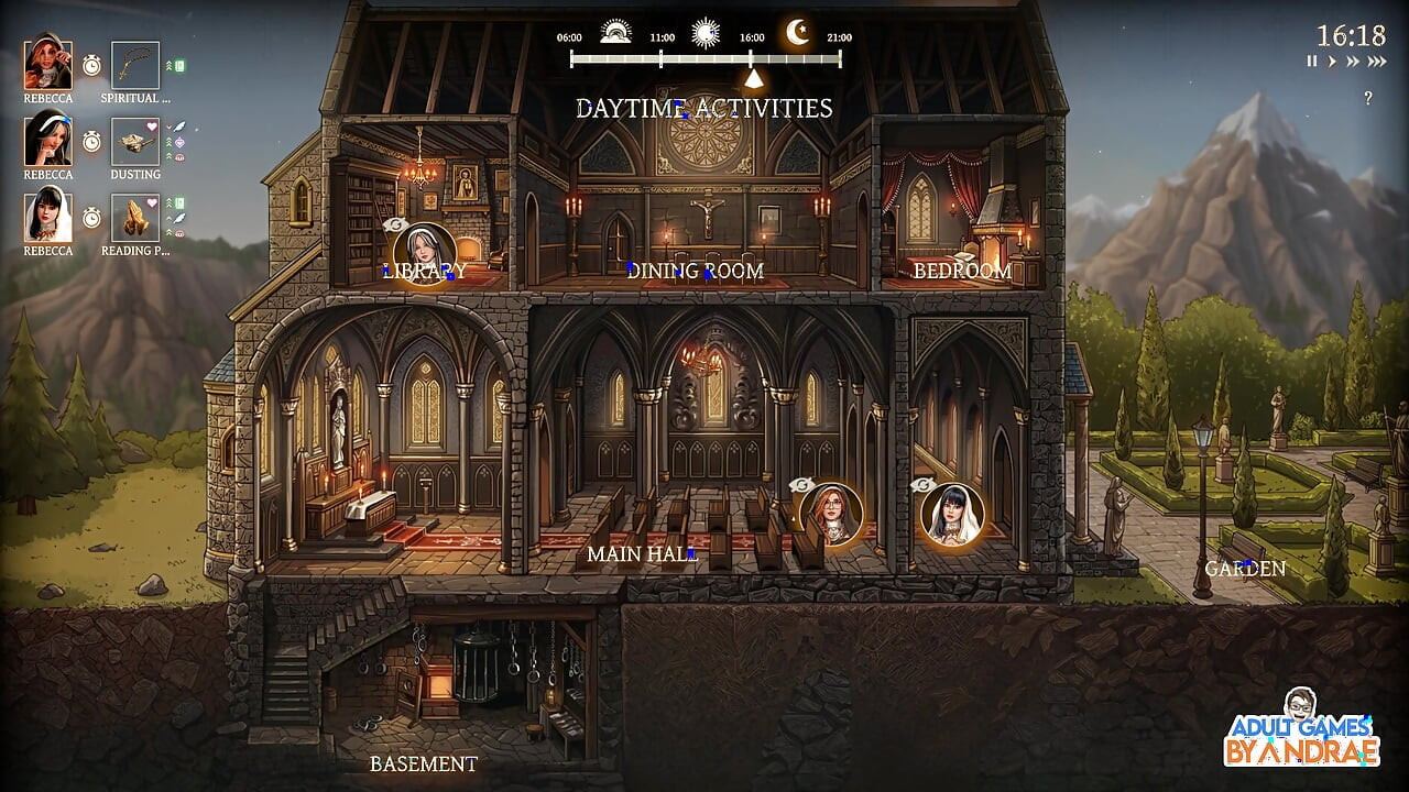 Sisters in Sin Gameplay Part 6 - a Calculated Move to Influence Raquel