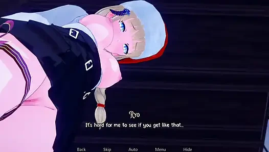 Üvey kız kardeşim beni arka bahçede sikiyor