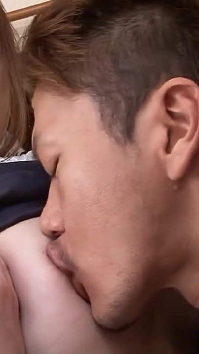 Tiny Japanese Girl with big natural Tits in Uniform Pick Up for Uncensored JAV Creampie Fuck | Clip 3