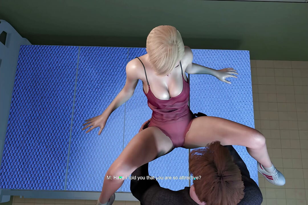 The Track Team's Hot Star Gets a "Special Examination" from the School Doctor! - 3D Animation 4K