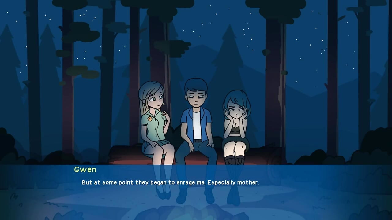 Camp Pinewood v2.8.0 parte 22 sexy quarrel Gwen di loveskysan69