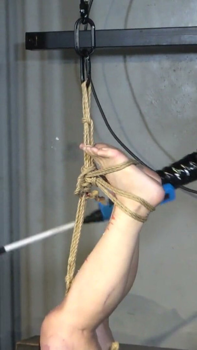 Japanese Femdom Slave Nipple Shocked | Clip 1