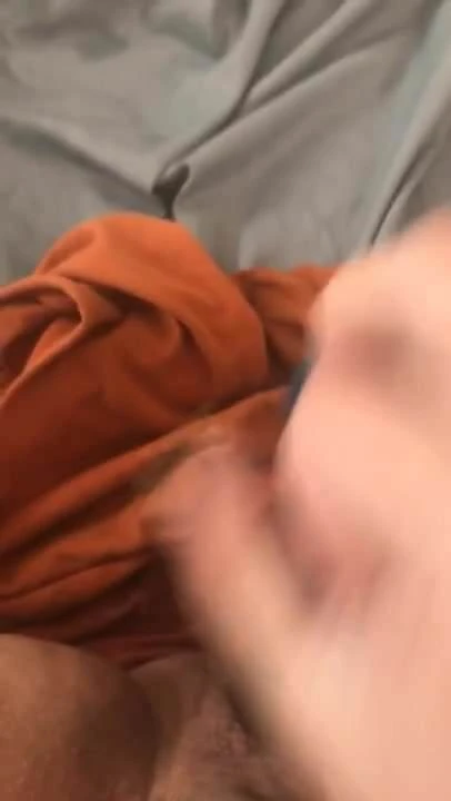 Cumming on my dildo