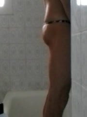 sous la douche