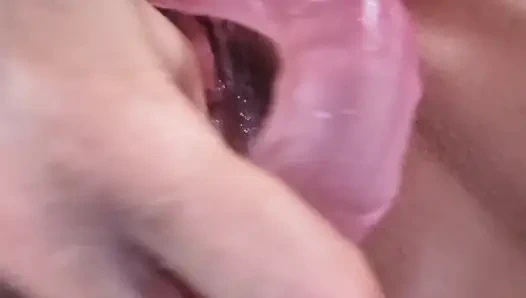 Double Ended Dildo All the Way up My Ass