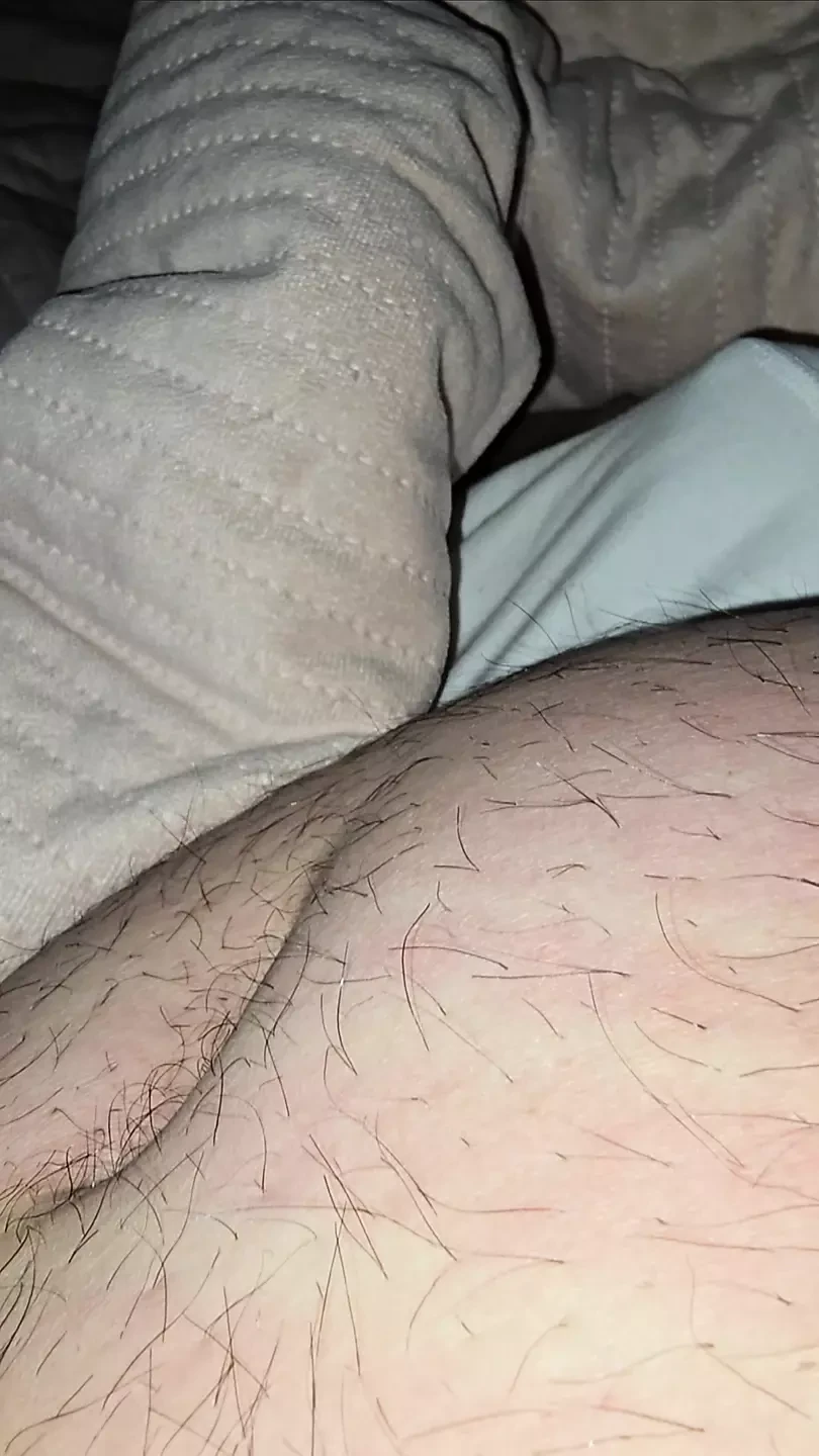 Step mom hand slip under step son underwear squeezing his dick