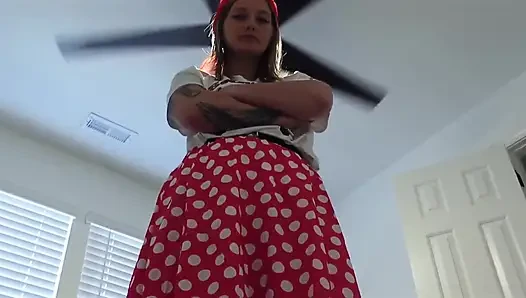 Fantasi raksasa 4k peyton si cewek sange 50-an lagi asik - pov