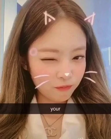 Jennie kim on TIKTOK hot