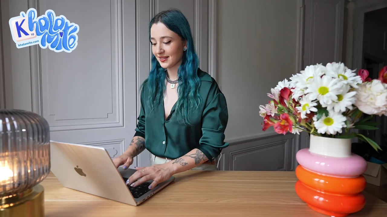 Job Interview To Be My Sex Toy - POV Role Play By A Hairy French Girl KHALAMITE